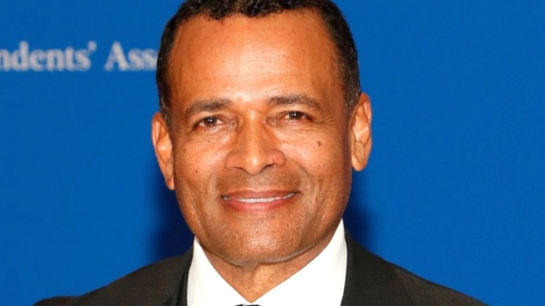 Mario van Peebles smiling 