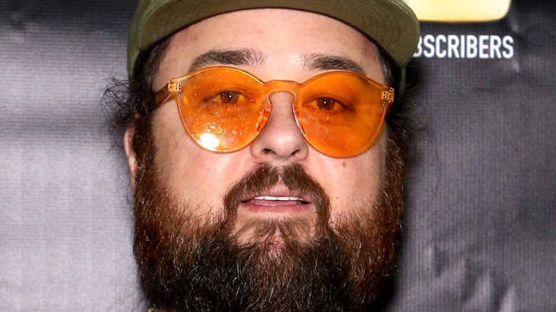 Chumlee wearing glasses