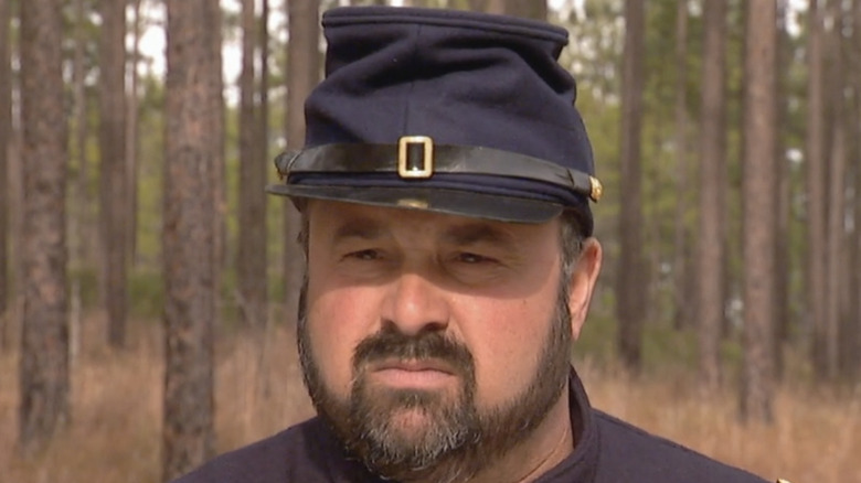American Pickers Frank Civil War hat