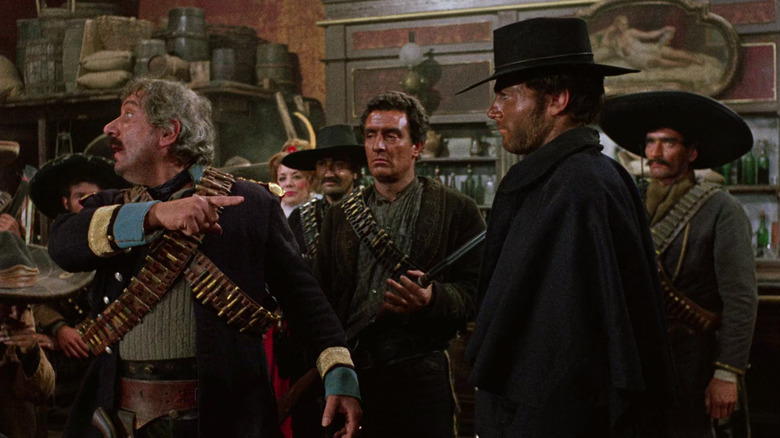 Josa Bodalo, Remo De Angelis, and Franco Nero in Django