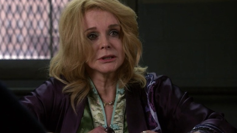 Ann-Margret disheveled on SVU