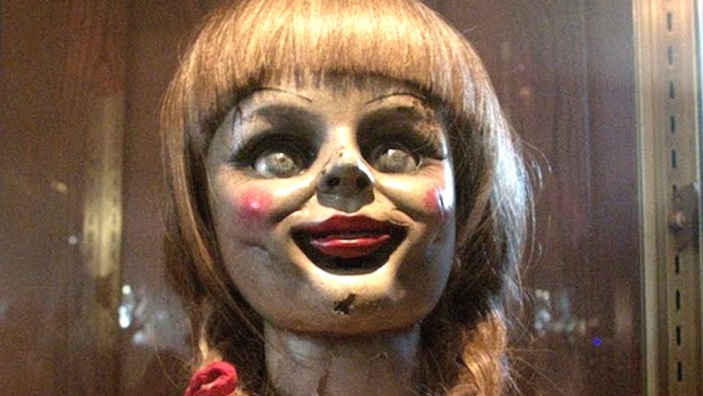 Annabelle creepy doll