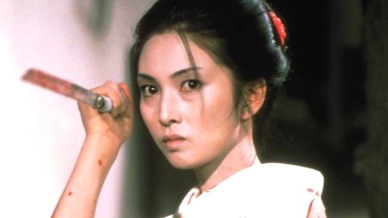 Meiko Kaji in Lady Snowblood