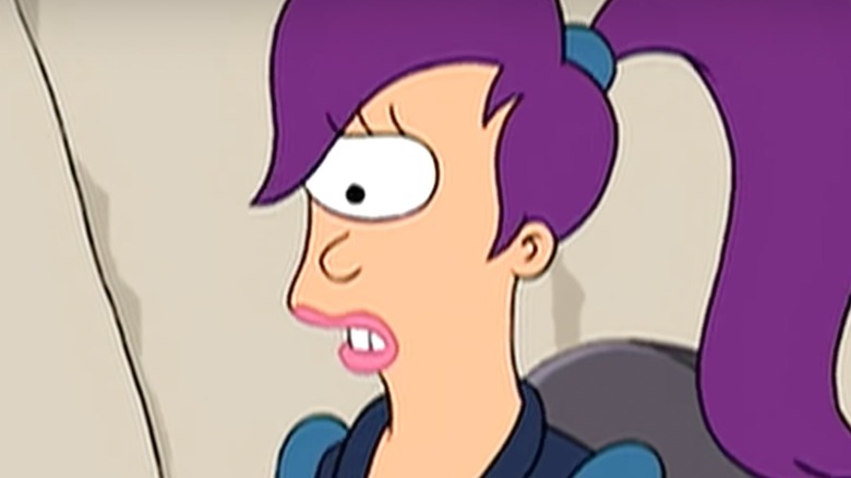 Leela on Futurama