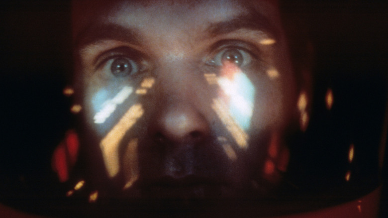 David bathed in light in 2001: A Space Odyssey (1968)