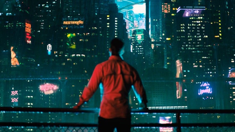 shot from Netflix's Altered Carbon