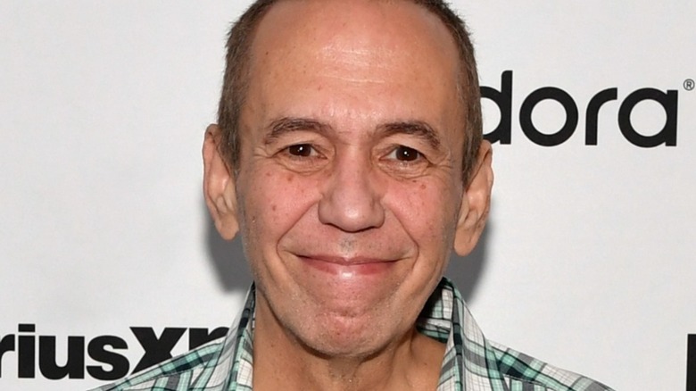 Gilbert Gottfried smiling on the red carpet