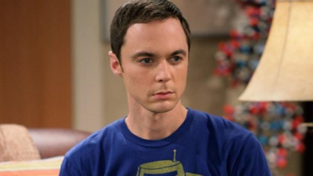 Sheldon Cooper in his apartment