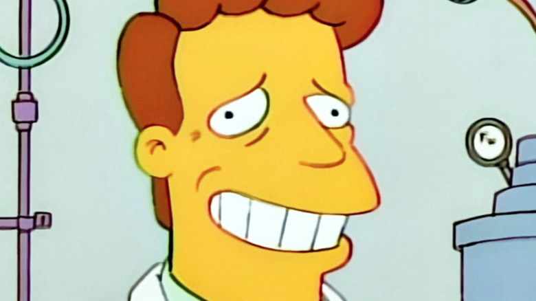 Troy McClure grins at the camera