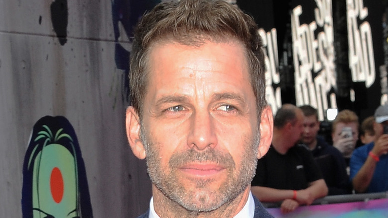 Zack Snyder looking serious