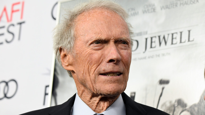 Clint Eastwood on the red carpet