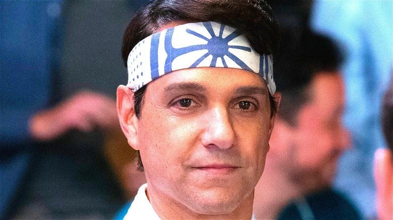 Daniel LaRusso smiling