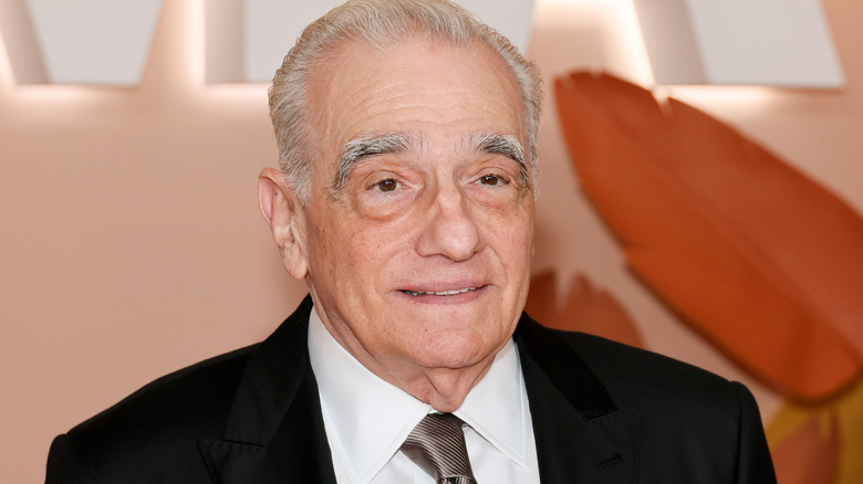 Martin Scorsese looking pensive