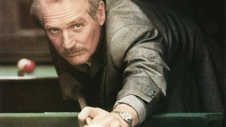 Paul Newman playing pool