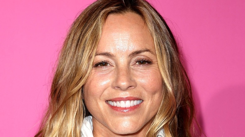 Maria Bello smiling