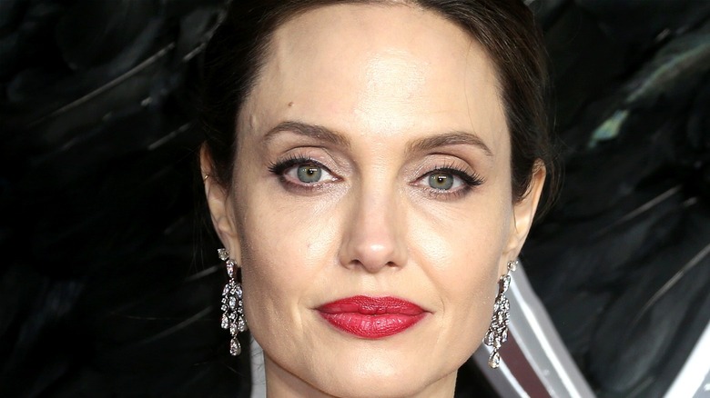 Angelina Jolie at a movie premier 