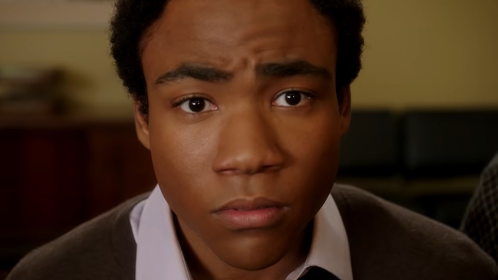 Community's Troy looks confused.