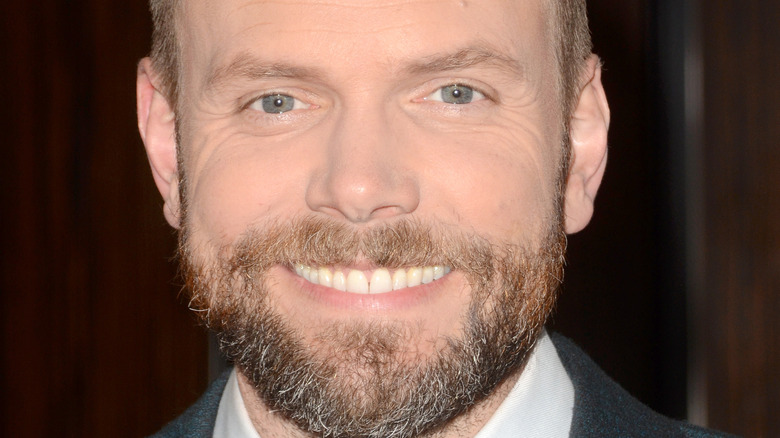 Joel McHale smiling