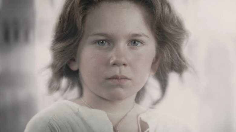 A close up of Eldarion in Arwen's vision