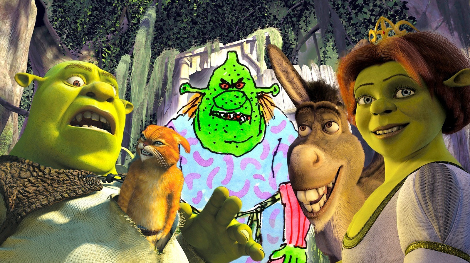 Shrek Fiona Harold Donkey Meme Generator