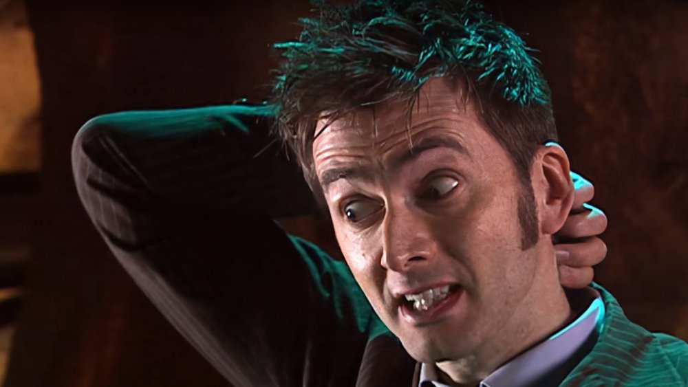 David Tennant as the Doctor