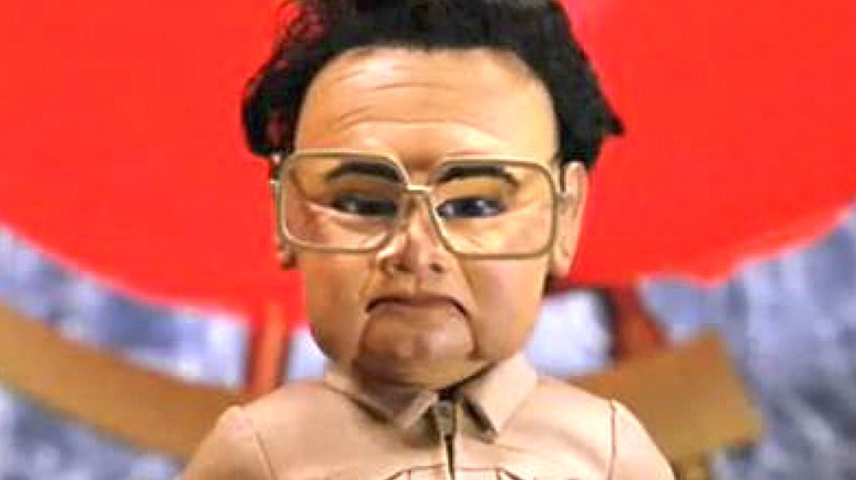 Kim Jong-Il as a puppet