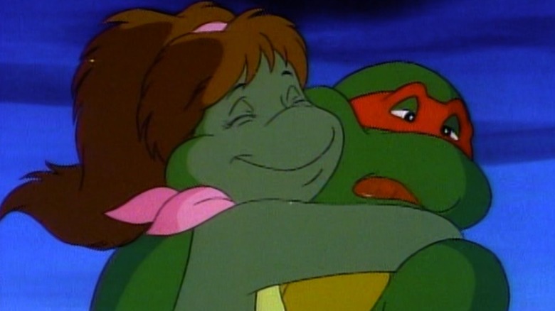 Mona Lisa hugging Ralph