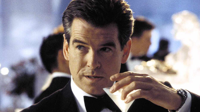 Pierce Brosnan smiling