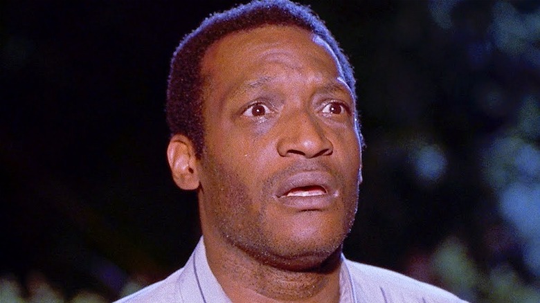 Tony Todd looks terrified as Ben