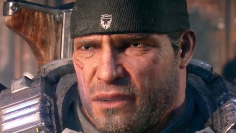 Marcus Fenix in Gears of War