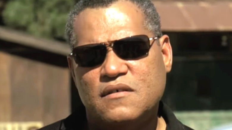 Raymond Langston wearing sunglasses on CSI