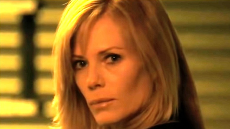Marg Helgenberger acting as Catherine Willows on CSI