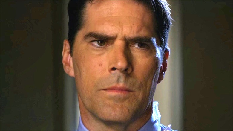 Aaron Hotchner stern stare Criminal Minds