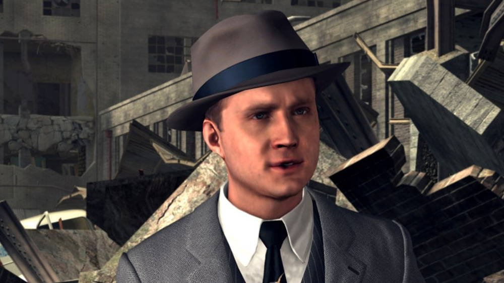Cole Phelps during a questioning in LA Noire