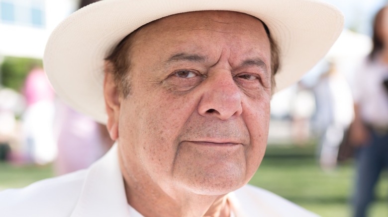 Paul Sorvino wearing hat