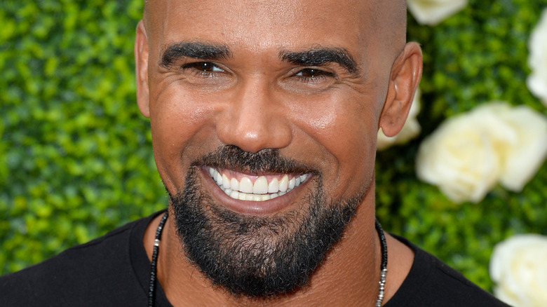 shemar moore smiling