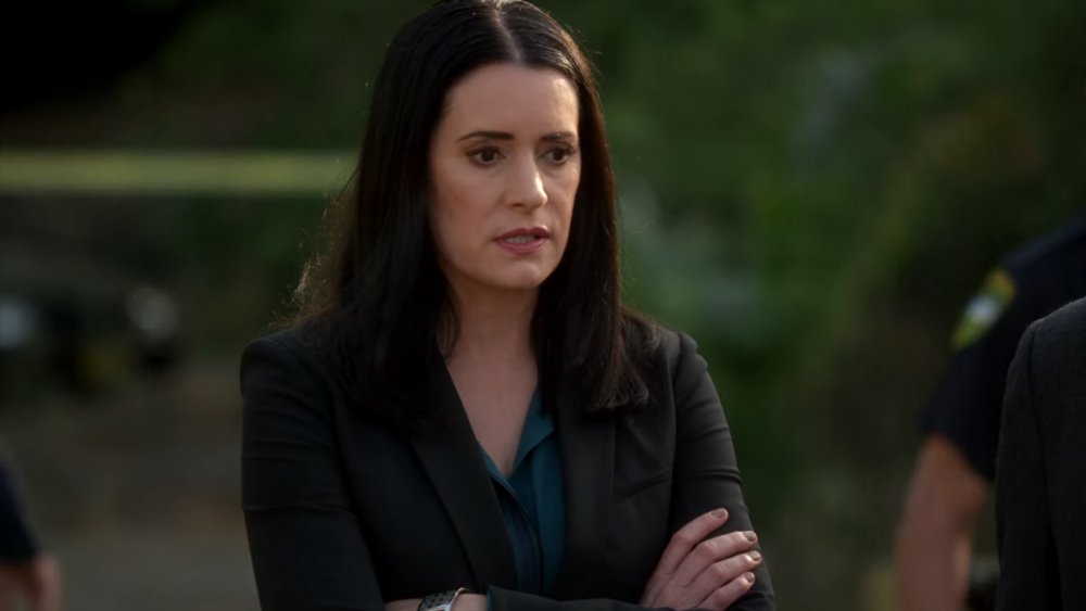 Paget Brewster as Emily Prentiss on Criminal Minds