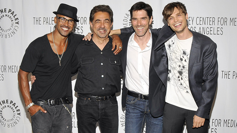 Criminal Minds cast smiling