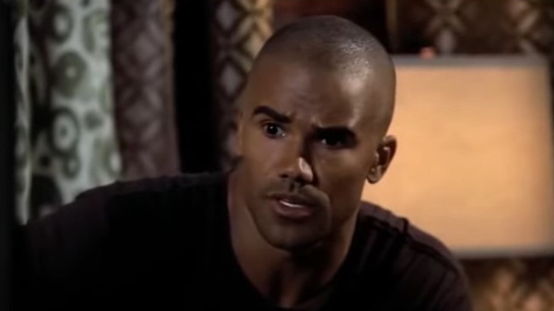 Derek Morgan seeing the suspect