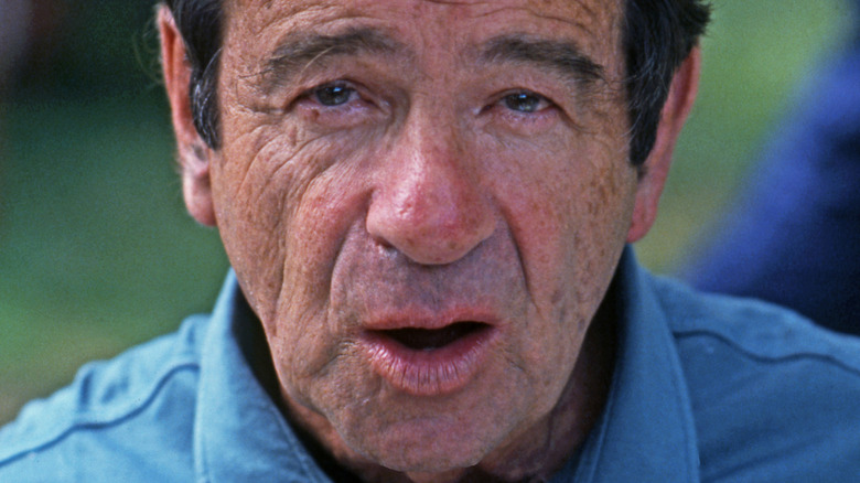 Walter Matthau looking forward