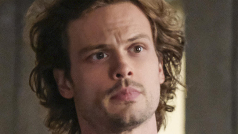 Matthew Gray Gubler Spencer Reid surprised