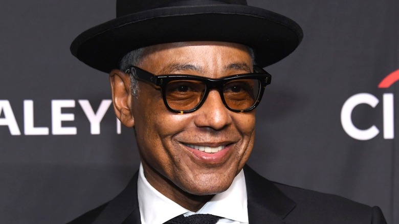 Giancarlo Esposito black hat tinted glasses