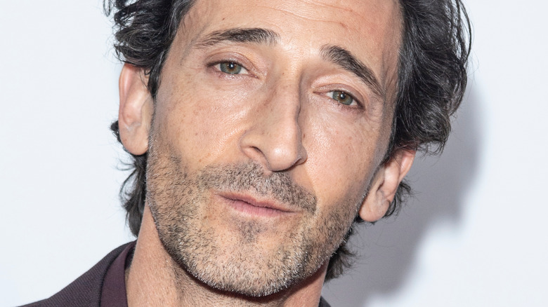 Adrien Brody looking ahead