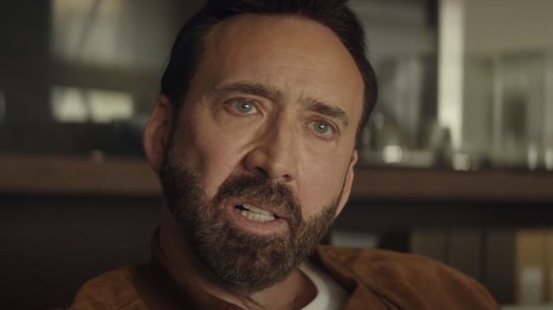 Nicolas Cage speaking