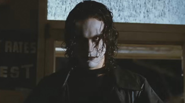 Eric Draven in makeup