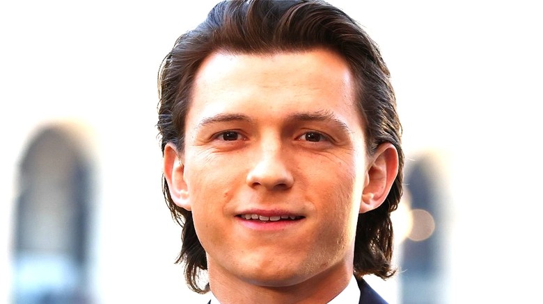 Tom Holland smiling