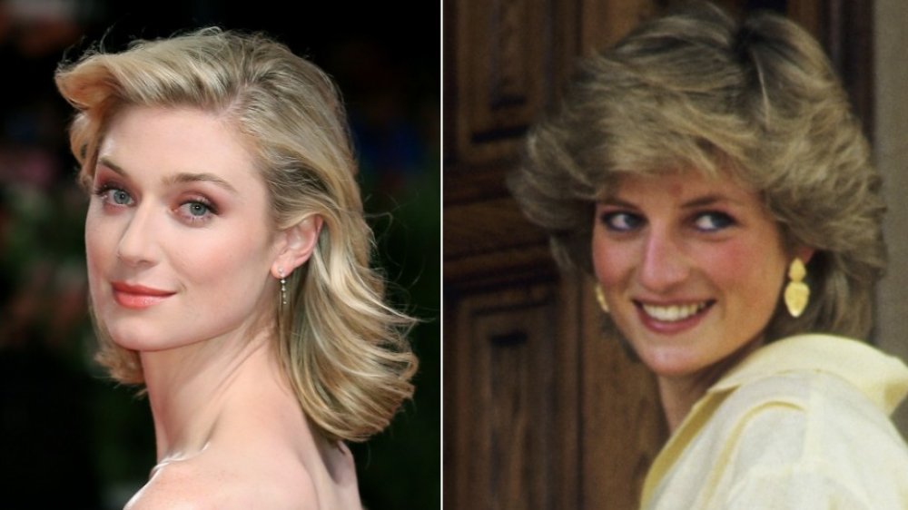 Elizabeth Debicki and Princess Diana