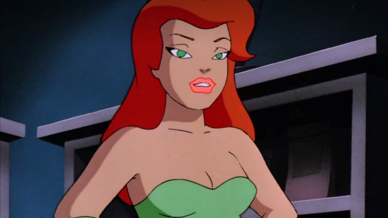 Poison Ivy stares confidently