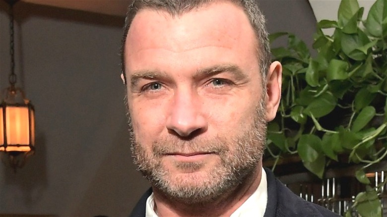 Liev Schreiber looking modest