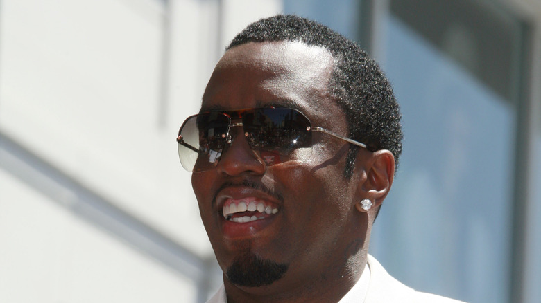Sean Diddy Combs smiles